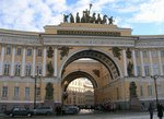 Пазлы - арка на Дворцовой площади