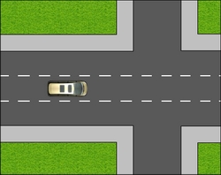 Правила дорожного движения онлайн - три полосы для движения